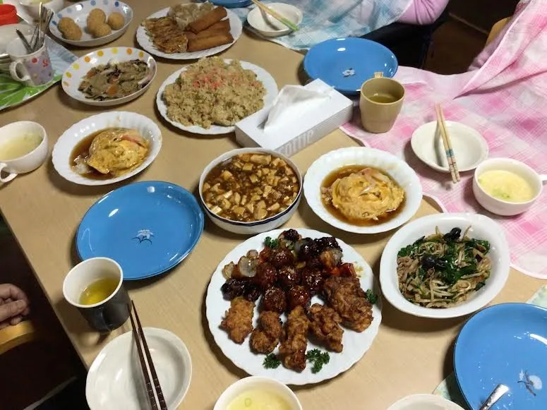 ２月のカームの家・中華祭りのメニューです♪